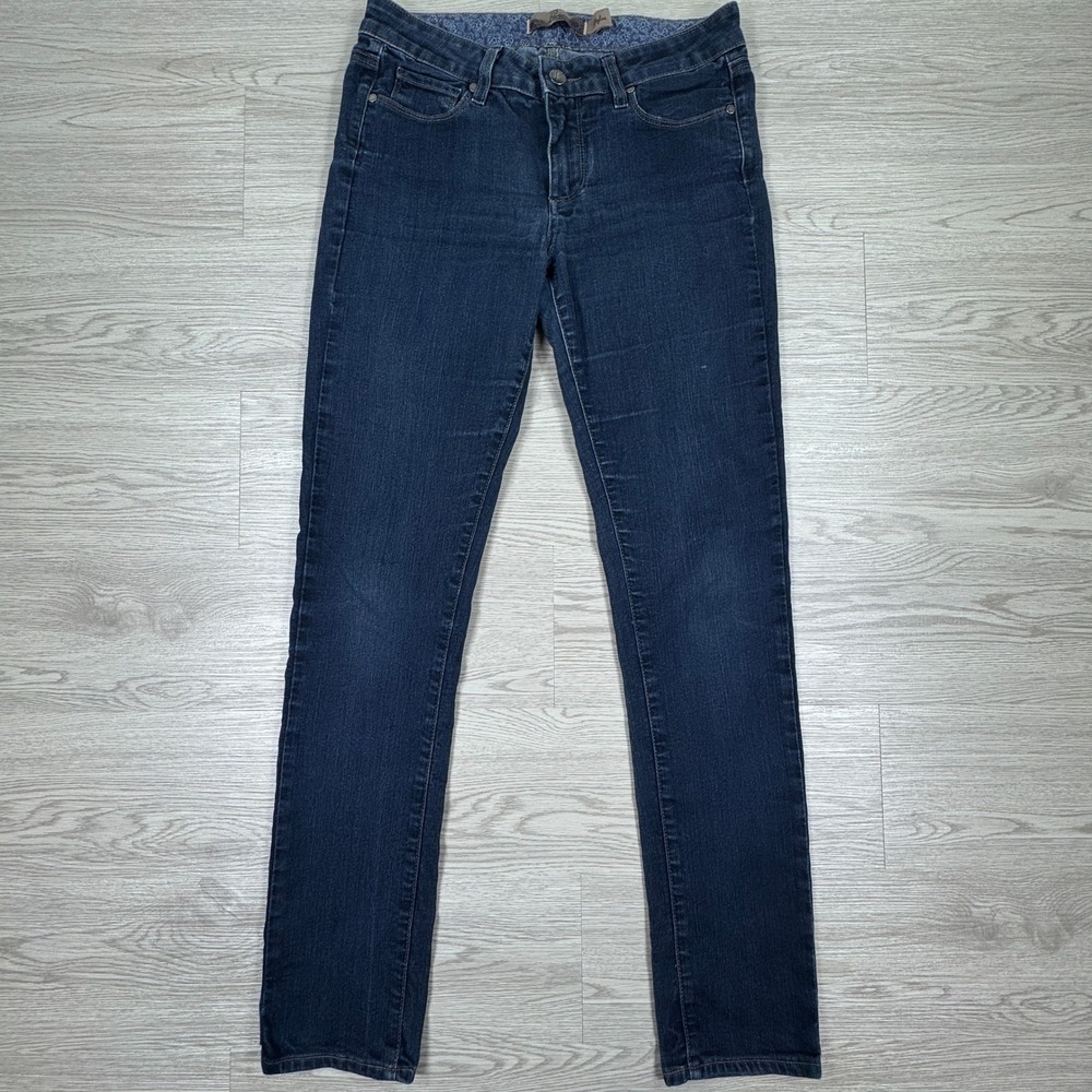 Paige Women's Jeans Skyline Skinny Dark Wash Blue‎ Size 27 Stretch Denim